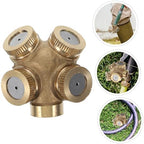BESPORTBLE 8pcs Brass Spray Nozzles for Garden Irrigation and Cooling Misting Water Sprayer for Area Coverage Suitable for Agriculture Industrial and Fountain Use - Image 4