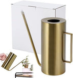 1.5L Stainless Steel Watering Can, Gold Long Spout Flower Jug for Table Bonsai - Image 6
