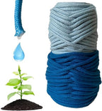 Plant Self-Watering Wick Cord, 1/5 inch (5mm), Black String Rope for Drip Irrigation, 15-30 Days 60 feet (Blue) by Unknown