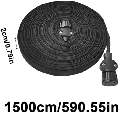 Garden Soaker Hose 50Ft Flat Leak-Proof Tube - Image 5