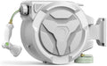 Retractable Garden Hose Reel, 1/2in 100ft Hose Reel with 10 Patterns Nozzle by Home