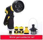 Garden Hose Flexible And Expandable Latex Water Hose With Retractable Solid Brass Fittings And Nozzle Kink Free Lightweight Collapsible Expending Hose (Color : Water gun+connector set) - Image 2