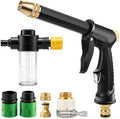 High Pressure Sprayer, 2026 Upgraded High Pressure Water Gun Nozzle with Three Adjustable Spray Patterns, Multi Purpose Household Jet Spray Nozzle for Garden Irrigation, Yard Cleaning, Car Washing (3) by RUINXXT