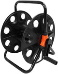 Yoidesu Garden Hose Reel, Freestanding Retractable Hose Winder Holds 164.0ft Water Hose, Heavy Duty Metal Freestanding Water Hose Holder for Garden Lawn Yard by Yoidesu