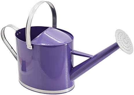 Arcadia Garden Products WC18 Chic Watering Can, Indoor and Outdoor, Easy Pour, Gift, 1.8 gal, Purple by Unknown