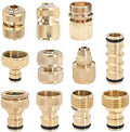 10Pcs Tap Quick Connector Garden Irrigation Coupling Adapter Drip Tubing Repair Fittings Watering Tool by Unknown