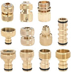 10Pcs Brass Garden Hose Quick Connector Drip Irrigation Fittings Repair Kit by Unknown