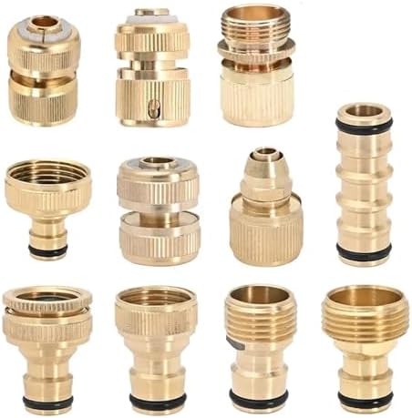 10Pcs Tap Quick Connector Garden Irrigation Coupling Adapter Drip Tubing Repair Fittings Watering Tool by Unknown