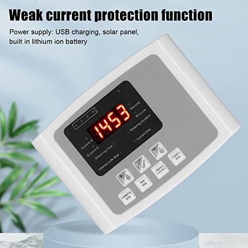 Solar Smart Water Timer, Solar Powered Hose Timer Automatic Drip Irrigation Kit for Outdoor Garden Lawn Irrigation System, Programmable and Single Pump - Image 5