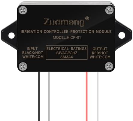 Irrigation Controller Protection Isolator for Multi-Unit Systems, Prevents Interconnection Issues, Compatible with 24 VAC WiFi and Mechanical Sprinkler Systems by Zuomeng
