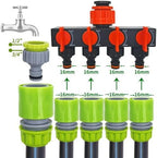 10PCS Hose Garden Tap Water Hose Pipe 1/2 inch 16mm Connector Quick Adapter Fitting Repair Watering Greenhouse(KIT001-10PCS) - Image 6