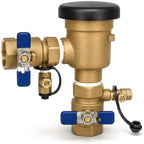 1" Pressure Vacuum Breaker Assembly – Bronze Body, Dual Shutoff Valves, Protective Top Cap, 1 in FNPT, Integrated Test Cocks – Durable Backflow Preventer for Irrigation & Lawn Systems by Unknown