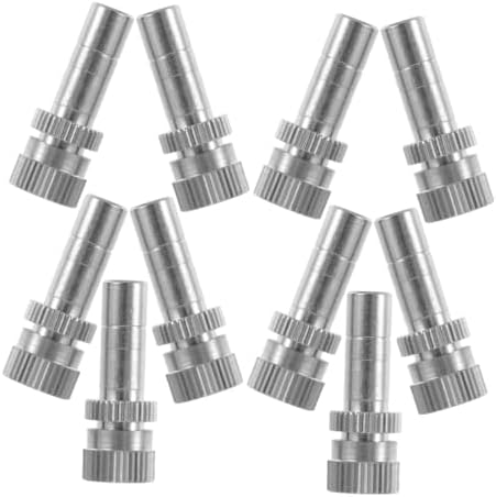 ibasenice 40pcs Misting Nozzle for Garden Hose Metal Atomizing Spray for Efficient Irrigation and Cooling Easy to Connect and Use for Outdoor Watering - Image 2