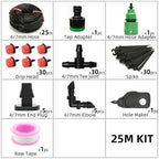 Ship Accessories 5-60M Plant Watering Set Watering Kits Adjustable Drippers for Irrigation Micro Garden Watering System Irrigation Accessories(25M30Pcs) - Image 2