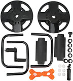 Asixxsix Hose Reel, Portable Garden Hose Holder for Garden Yard Lawn, Made of Premium ABS Material, Easy Storage and Transportation - Image 6
