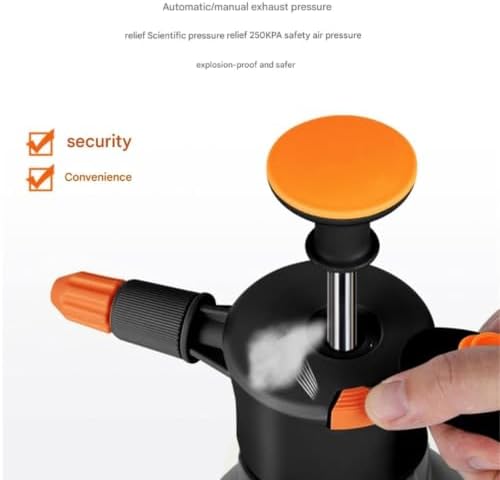 Large Capacity Watering Sprayer for Home Gardening, Black - Image 4