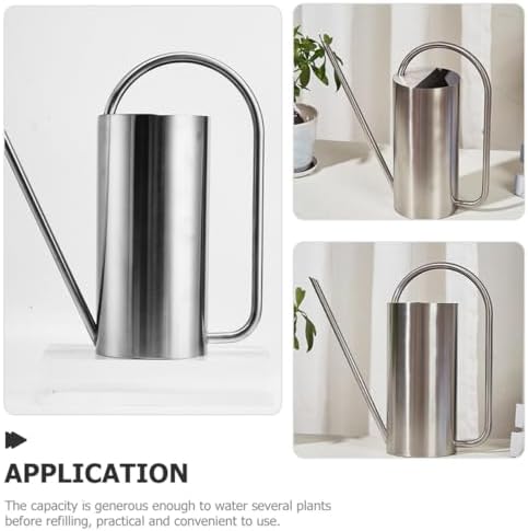 Watering Can Long Spout for Plants Stainless Steel 1.5l - Image 4