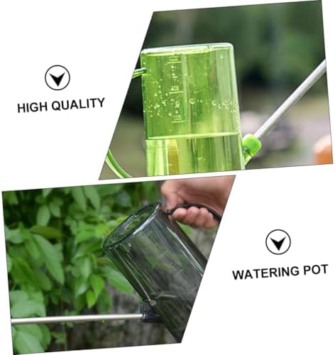 2pcs 1000ml Long Spout Watering Can with Scale, Stainless Steel - Image 7