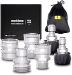 Active M22-14mm Pressure Washer Quick Connect Kit, 304 Stainless Steel M22-14mm to 3/8" Male to Female Quick Disconnect Kit for Power Washer Assembly by ActiveProducts%E2%84%A2