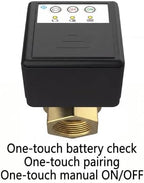 VAW Smart Wireless Shut-Off Valve for Leak Detection Systems, Battery Powered Full-Port Electric Ball Valve, 5-Year Standby, One-Touch Operation(Valve(1/2')) - Image 5
