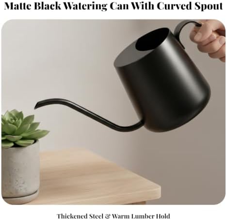 Matte Watering Can, Matte Green - Image 2