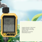 Programmable Sprinkler Timer, 4 Custom Schedules for Lawn Garden Zones Rain Delay Function Auto Manual Modes ABS Brass Outdoor Build for Homeowners Yard Balcony Watering Systems - Image 5