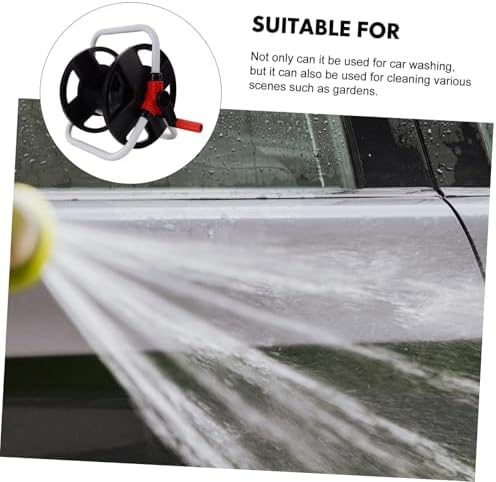 Freestanding Hose Reel Holder for Outdoor Water Hose Storage - Image 6