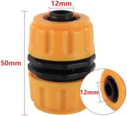 20PCS Hose Quick Connect Fitting(for 12/16/25mm I.D. Hoses) Garden Irrigation Accessories for Pipe Repair and Replacement(4203) - Image 2
