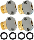 Garden Hose Repair Kit, Male Female Hose End Repair Fittings by NUALLY