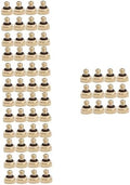 Sosoport 60pcs Low Pressure Brass Misting Nozzle for Outdoor Cooling System Easy to Install Atomizing Sprayer for Gardens Patios and Lawns by Sosoport