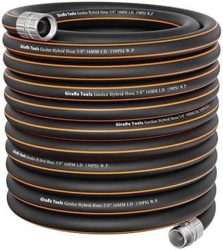 Giraffe Tools Grandfalls Pressure Washer G20B PRO, 2400 PSI 2.0 GPM and Garden Hose 100ft x 5/8",Customizable Rubber Hose,No Kink, Flexible - Image 2