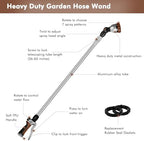 RESTMO Long Telescopic Watering Wand for Garden Hose, 36”-60” Garden Wand - Image 3