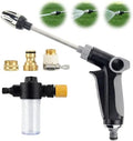 Turn Any Hose into a High Pressure Water Cleaning Jet, 2026 New Heavy Duty Garden Hose Nozzle, Multi Function Lawn & Garden Watering Sprayer, Spray Nozzle for Yard, Pet and Car Cleaning (A) by RUINXXT