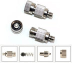10-Pack High Pressure Brass Fog Nozzles | 360 Degree Swivel Nozzle Base - Image 3