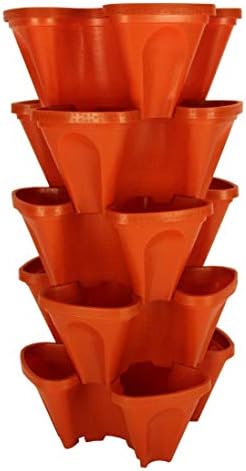 Large Vertical Gardening Stackable Planters by Mr. Stacky(5) by Mr.+Stacky
