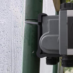 Mounting Bracket Compatible with Orbit B-hyve XD 4-Port Smart Hose Watering Timer (Model 24634 & 24639), Heavy-Duty Wall, Post, or Fence Mount with Zip Ties & Screw, Clip-in Design (White) - Image 5