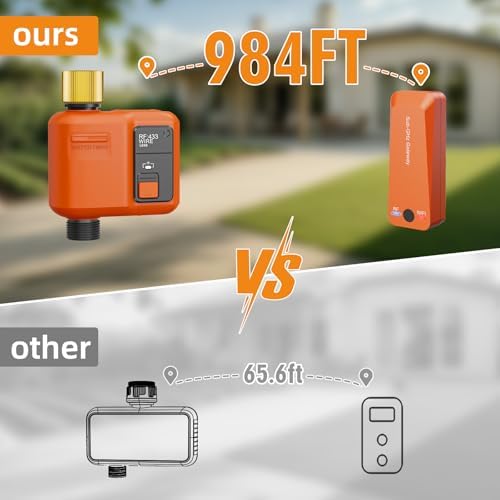 WiFi Sprinkler Timer, Smart Water Timer for Garden Hose Irrigation - Image 2