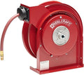 Reelcraft 4625 Premium Duty Spring Retractable Hose Reel, Made with Reinforced Steel, Long Life Drive Spring and Quiet Speed Latch, ⅜” x 25’ by Reelcraft