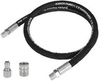 Pressure Washer Whip Hose Power Washer Jumper Hose for Pressure Washing with Steel Connector 3/8 Inch NPT Quick Connect Plug Hose Reel Connector Hose, 4000 PSI, 11FT, 1PCS by NuFlySic