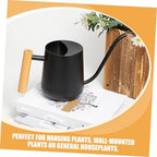 ORFOFE Sturdy Stainless Steel Watering Can with Long Spout for Indoor Plants Ergonomic Handle Capacity Pot for Efficient Flower and Garden Watering - Image 5