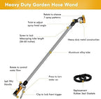RESTMO Long Telescopic Watering Wand for Garden Hose, 36”-60” Garden Wand - Image 3