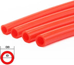 5M Silicone Tube Rubber Hose Red Flexible, for Aquarium Irrigation Pipes Water Connector Garden Hoses Parts(ID 3mm x OD 5mm) - Image 2