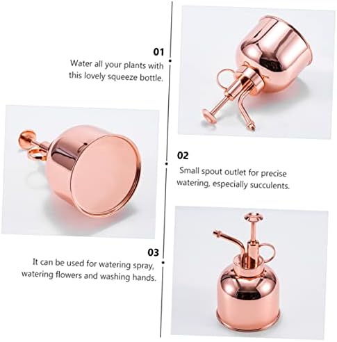KESYOO Small Watering Can Pump Succulent Watering Bottle Plant Mister for Garden - Image 7