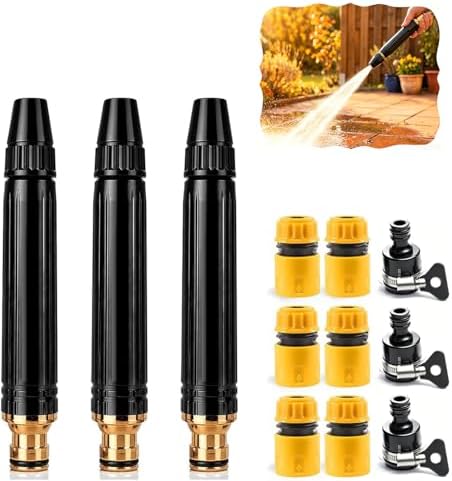 Heavy-Duty Adjustable Nozzle for Car, Lawn & Patio Cleaning by Unknown