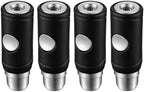 4 Pack 1/2 Male NPT Industrial Safety Air Coupler Set by Unknown