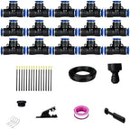 5M-25M Outdoor Misting Cooling Systems Garden Irrigation Watering 8Mm Atomizer Nozzles for Potted Planter and Garden - Image 6