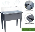 Dexceder 13.2 Gallon Self Watering Raised Garden Bed (Deep Gray) - Image 4