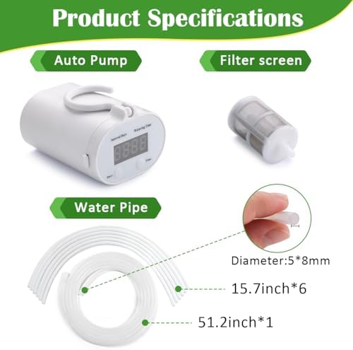 Automatic Watering Pump, Rechargeable Ebb & Flow Irrigation Pump - Image 2