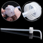 Hyber&Cara Safety Wash Bottle with Cap 3Pcs 250ml Plastic Plant Watering Tattoo Squeeze Bottle for Lab with 1Pc Silicone Funnel (Pack of 2) - Image 3