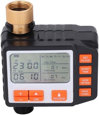 Automatic Hose Timer, Programmable Water for Garden Sprinkler System, Digital Irrigation Controller for Lawns, Pools Outdoor Watering - Image 2